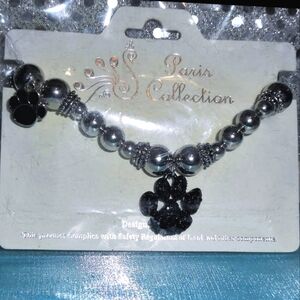 Paw Print Charm Bracelet  Copied Listing